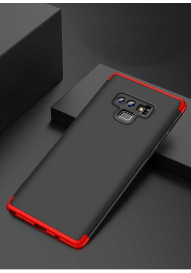 Samsung Uyumlu Galaxy Note 9 Kılıf Zore Ays Kapak-Siyah