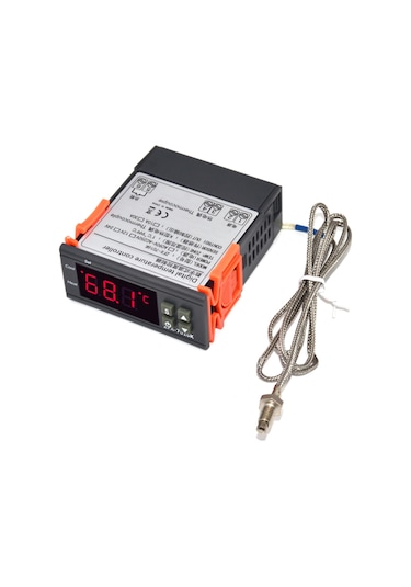 Dianziye Zfx-7016k Akıllı Sıcaklık Kontrol Cihazı, 1-999 C Aralığında Sayısal Gösterimli, Fırın/ofis Kontrolü, 10a 220v