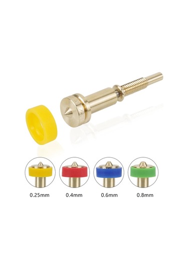 Gatherco E3d Revo Entegre Pirinç Nozul Boğazı Dıy Kiti İçin 3d Baskı Sıcak Uçlu Ekstruder Ekstruder Kafası