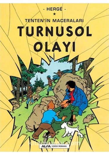 Turnusol Olayı - Tenten'in Maceraları - Herge - Alfa Yayıncılık