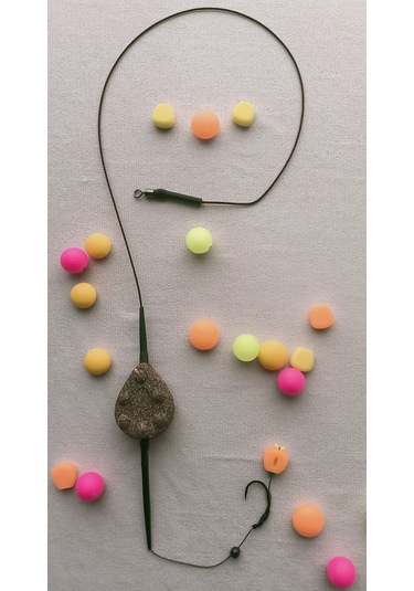 Gezer Inline Kurşun'lu Sazan Takımı Turuncu Esp Mısırlı