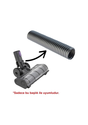 Süpürge Emici Başlık Ara Hortum, Fakir Inovator 6065, Inovator X 7269, Inovator X 7272 İle Uyumlu