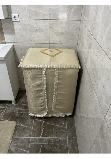 Çamaşır Makinesi Örtüsü - Sarı Çok Renkli