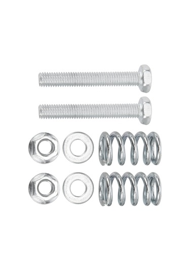 Wezone Araç Egzos Tamir Seti Çelik M8 Çiviler Yaylı Somun Paslanmaz Montaj Kolu 8 Parça