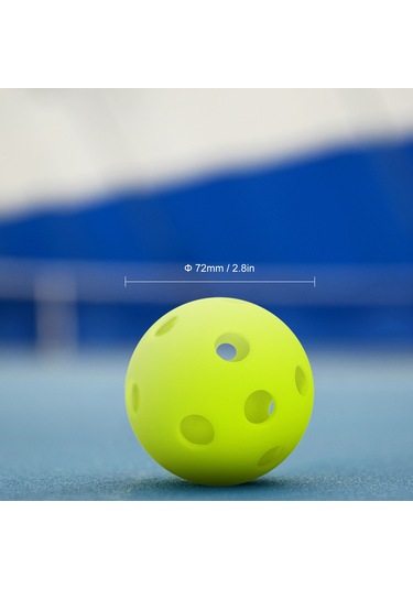 Geeksen 6 Adet Yeşil 72mm Pp Malzeme İç Mekan Pikle Topu Seti