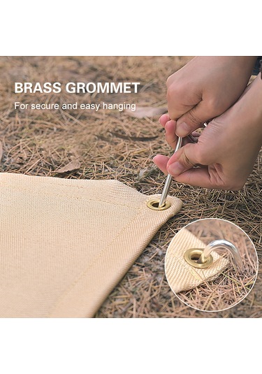 Xindoker Cam Elik Yangın Engelleyici Battaniye 80x80 Cm - Taşınabilir, İçin Kiremitli, Barbekü Ve Kaynak İşleri İçin Isı Ve Parçacık Koruması Çok Renkli