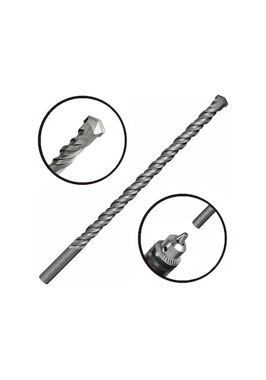Aletçantam Uzun Boy Beton Duvar Elmas Matkap Ucu 8x400 (40cm boy)
