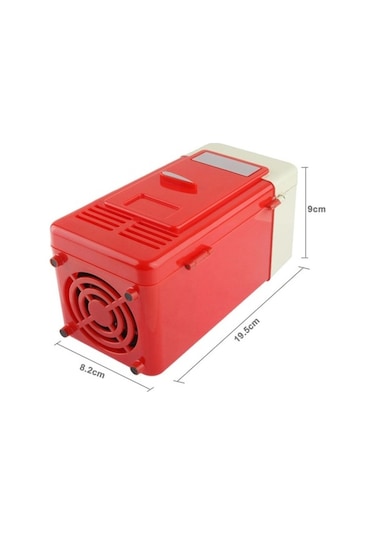 Wondernest Mini Usb Pc Buzdolabı İçecek Soğutucu / Isıtıcı Kırmızı