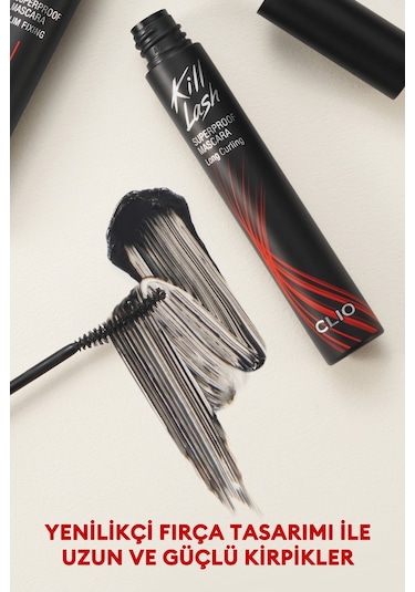 Clio Kill Lash Superproof Mascara 01 Long Curling