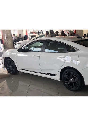 Honda Civic Fc5 Kapı Çıtası Piano Black