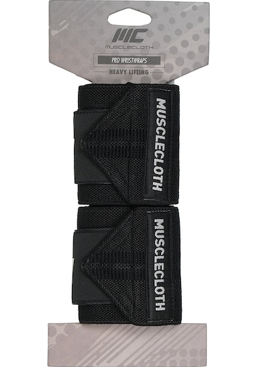 Musclecloth Pro Wrist Wraps Siyah