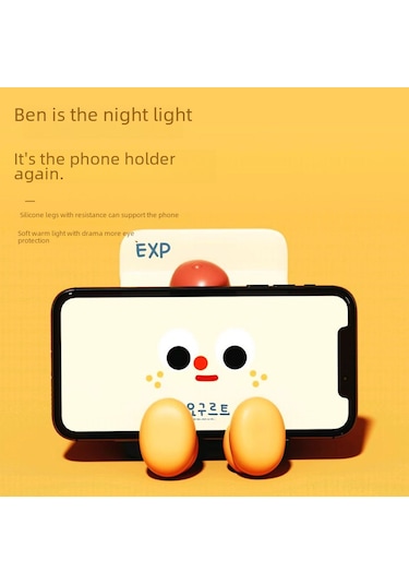 Mufunye Çocuk Odası Şarjlı Sessiz Gece Lambası, Zamanlayıcı Fonksiyonlu, Kartoon Süt Kutusu Desenli, Yatak Odası Dekoratif Aydınlatma 2w Diğer