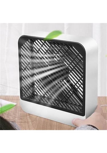 Mini Taşınabilir Fan Soğutucu Vantilatör 4323 Beyaz