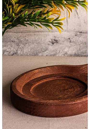 Snippy Boon - Tezgah Üstü Kirli Kaşıklık Kepçe Kaşık Altlığı Ahşap