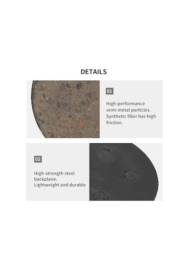 Xbyc Blt-4 Onvo,xiaomi,scoowy Scooter Uyumlu Yüksek Performans Bisiklet Disk Fren Balatası