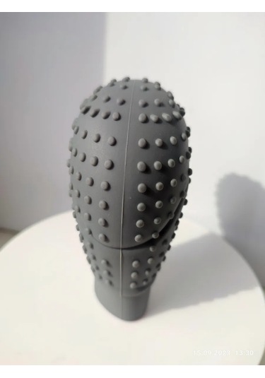 Tevdı Masajlı Kabarcıklı Silikon Vites Topuzu Kılıfı 91505585