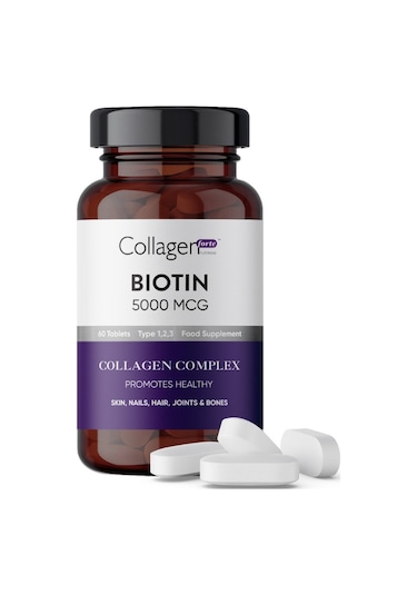 Collagen Forte Platinum Biotin 5000 MCG 60 Tablet