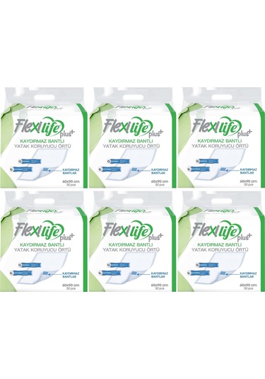 Flexi Life Hasta Alt Açma Yatak Koruyucu Örtü 60 90cm 180 Adet