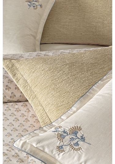 Puffy Erin Çift Kişilik Eternal Çeyiz Seti - Defne Yeşil