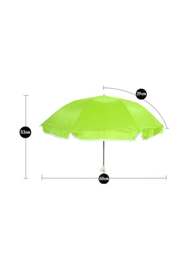 Çocuk Plaj Sandalyeleri Şemsiye İle Dış Mekan Mobilyası Plaj Çok Renkli