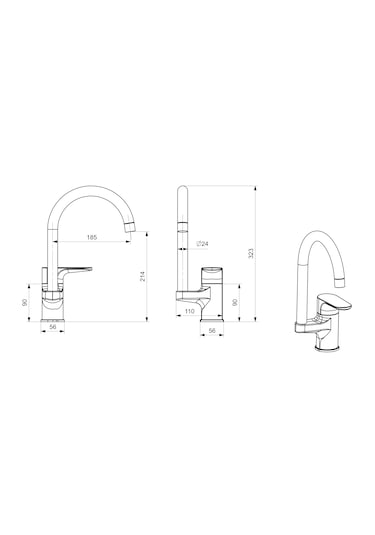 Flowerr Eviye Bataryası Krom