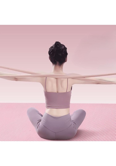 Suntek 8 Saplı Direnç Bandı Taşınabilir Egzersiz Antrenman Pembe 35 Lbs