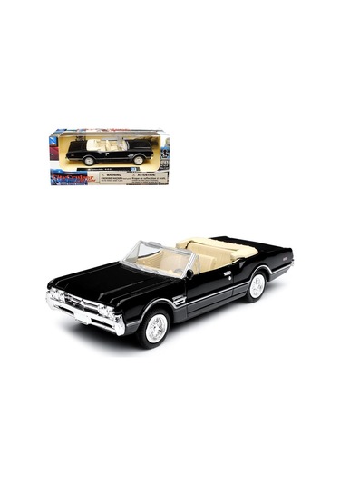 Newray 1966 Olsmobile 4-4-2 Siyah 1 43 Model Araba