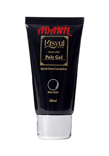 Adanil Misyul Profesyonel Şeffaf Poly Gel 3324 Akrilik Jel 30 ML