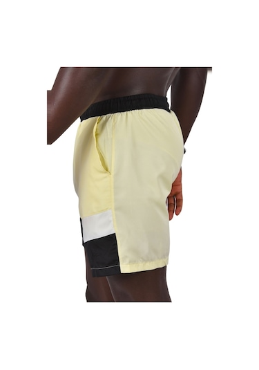 Deepsea Erkek Sarı Micro Kumaş Fileli Deniz Şortu 003 Deepsea Erkek Sarı Micro Kumaş Fileli Deniz Şortu 003