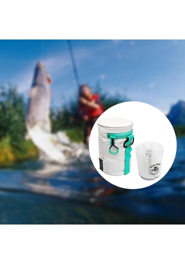 Pazly Karanlık Ve Açık Maceralar İçin Balık Tutma Dolgulu Beyaz Ürün Beyaz