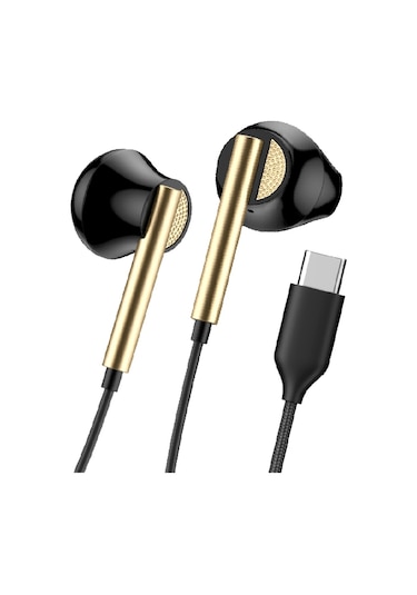 Linktech H65 Type-C Stereo Kulak İçi Kablolu Kulaklık