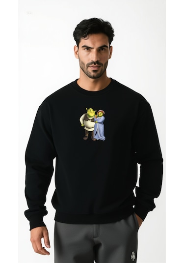 Ogc Shrek Kombin Sweatshirt Siyah