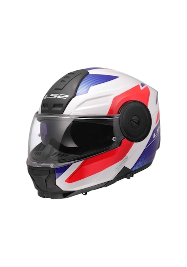 Ls2 Scope 2 Duria Çene Açılır Kask Siyah - Gri - Sarı