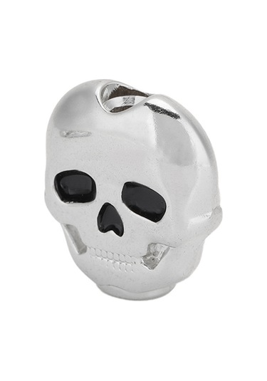 Moveevo Gitar Telleri Ayarlama Düğmesi Kapağı - Silver Kelepçe Şekli - Folk Elektro Gitar Uyumlu - 6 Adet Set - Dekoratif Ve Koruyucu Gümüş