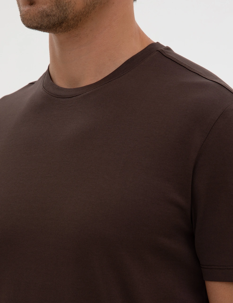 Pierre Cardin Erkek Kahverengi Tişört Basic 50320102-vr029 Kahverengi