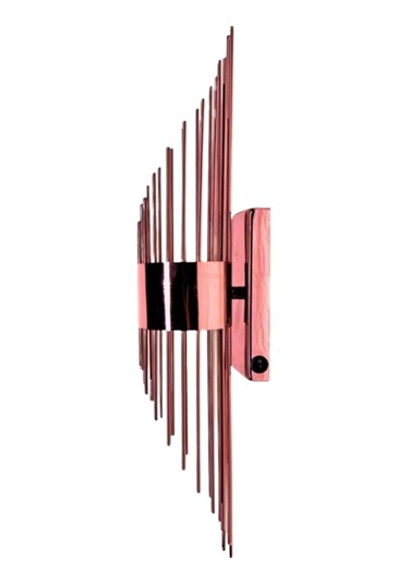 St00 Pilli Dekoratif Ledli Duvar Aplik Merdiven Rose 3200k Gün Işığı Gün Işığı