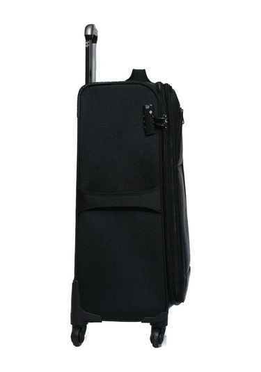 U.s. Polo Assn. Siyah Kumaş Unisex Orta Boy Valiz Plvlz22804b-o 001