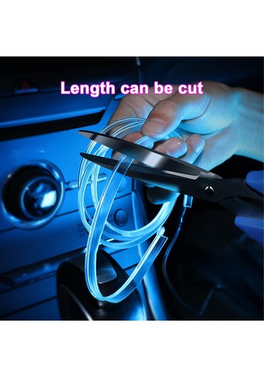 Teltree Araç Işık Şeridi, 5m Uzunluk, 5v Usb, 8 Renk Seçeneği, Kurulumu Kolay, Batarya Gerektirmez Sarı