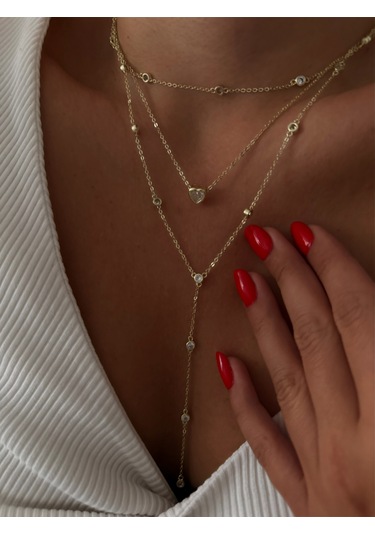 Çoklu Vip Kolye altın