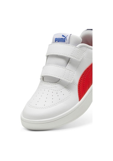 Puma Rickie V Ps Beyaz Erkek Çocuk Sneaker 000000000102267247 Beyaz-kırmızı