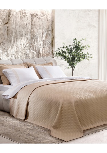 Madame Coco Somme 7 Parça Çeyiz Seti - Bej Ekru