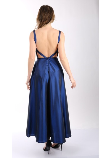 Abiye Elbise Dori 00kb7092 Lacivert