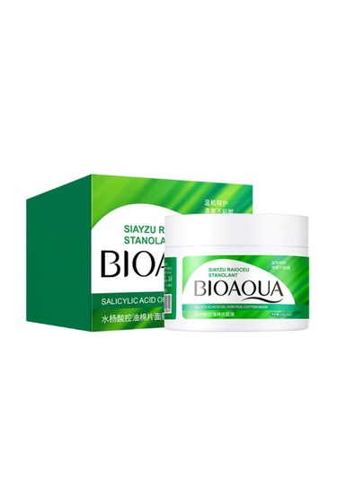 Bioaqua Salisilik Asit Yağ Kontrolü Koton Ped Maske 110 G