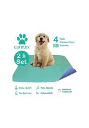 Abso Yıkanabilir Emici Tuvalet Eğitim Köpek Pedi 75 x 85 CM 2'li