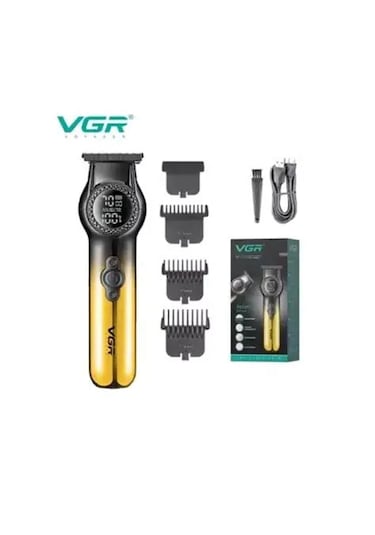 Vgr V-990 Profesyonel Saç Ve Sakal Kesme Makinesi Şarjlı Tıraş Makinesi 2,5 Saat