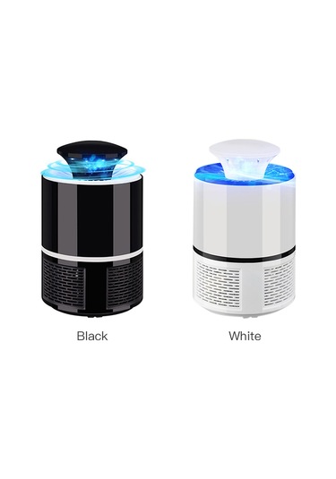 Shineyee A04 Beyaz Usb Elektronik Mus Musu Öldürücü Lambası - 360-400nm Mor Işık, Sessiz Fan, 20-50m² Kapasite Çok Renkli