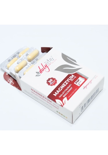 Magnezyum Malat+Taurat+Bisglisinat 30 DRcaps Kapsül