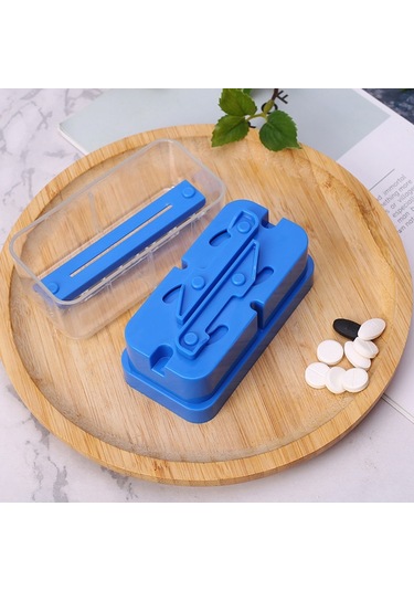 Sones Şeffaf İlaç Kesici Hap Bölücü Şeffaf