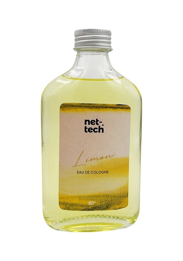Nettech Limon 200 Ml Kolonya - Şeffaf