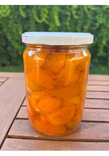 Nav Kayısı Reçeli Ev Yapımı Katkısız Koruyucusuz Cam Kavanozda